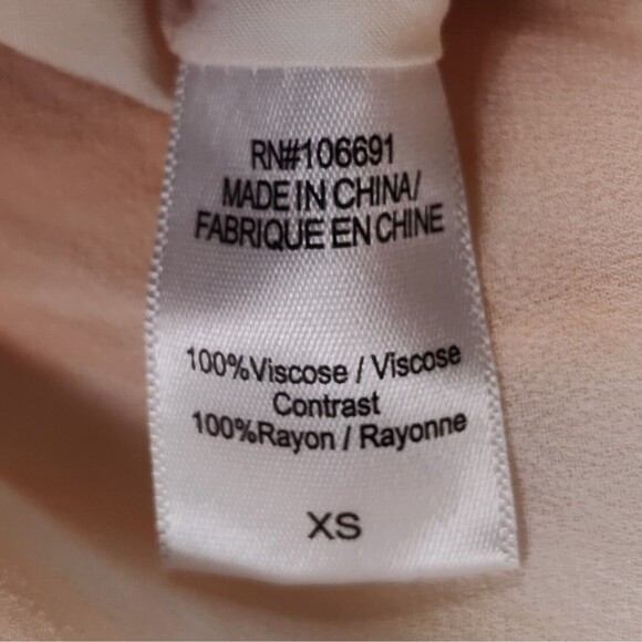 Young Fabulous and Broke Elie Trapeze Dress Size XS Viscose Chiffon Halter Midi - Picture 15 of 16